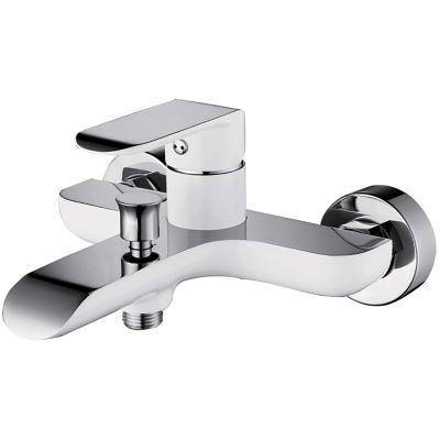 Будкрам купить IVEN Смеситель для ванны, хром/белый