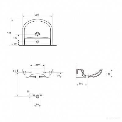 Будкрам купити ARTECO Раковина-50 отв. ARTECO Раковина-50 отв. 2