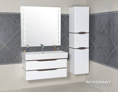 Будкрам купити ВЕНЕЦІЯ Тумба з раковиною-100 Пінто, венге ВЕНЕЦІЯ Тумба з раковиною-100 Пінто, венге 2