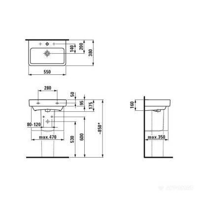 Будкрам купить PRO Раковина-55x38, 1 отв. PRO Раковина-55x38, 1 отв. 2