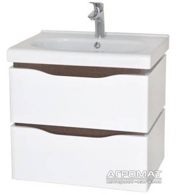 Будкрам купить ВЕНЕЦИЯ Тумба подвесная с раковиной-60 Сити, венге