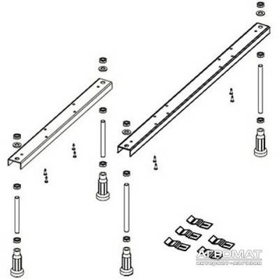 Будкрам купити YUKON Ніжки для ванни