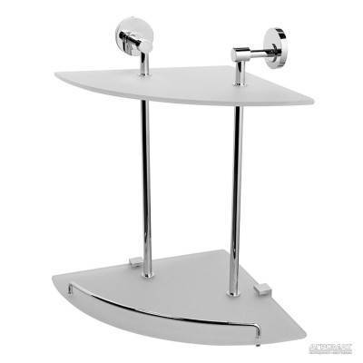 Будкрам купить Bliss Двойная полка, хром