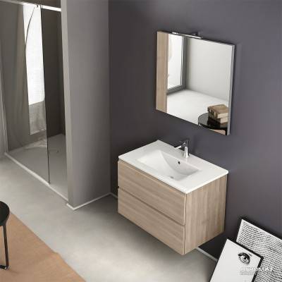 Будкрам купити Uniq тумба з двома висувними шухлядами, всередині - дерево, 800x450x520, шпон колір 947 olmo biondo Uniq тумба з двома висувними шухлядами, всередині - дерево, 800x450x520, шпон колір 947 olmo biondo 2