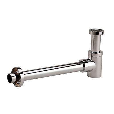 Будкрам купить Дизайнерский сифон для раковины хромированный