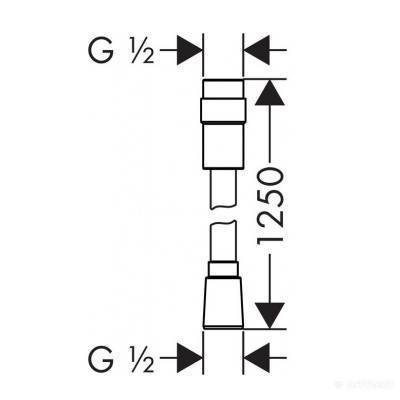 Будкрам купити Isiflex Душовий шланг-1,25м, з регулюванням Isiflex Душовий шланг-1,25м, з регулюванням 2