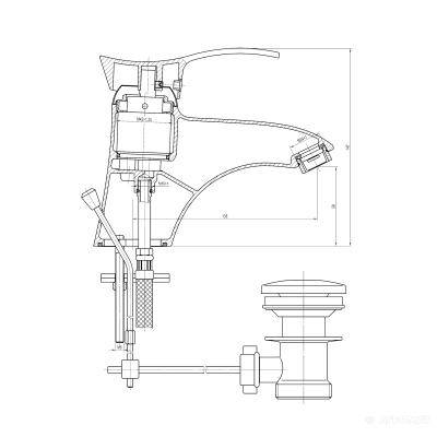 Будкрам купити Loretta Змішувач д/раковини Loretta Змішувач д/раковини 2