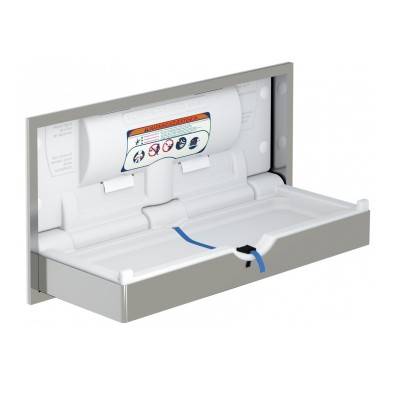 Будкрам купить Встроенный пеленальный столик, горизонтальный, нержавейка