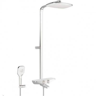 Будкрам купить ESTETA Душевая система для ванны со смесителем и ручным душем, хром