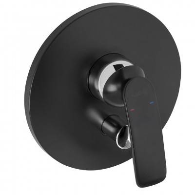 Будкрам купить Balance matt black Внешняя часть смесителя для ванны