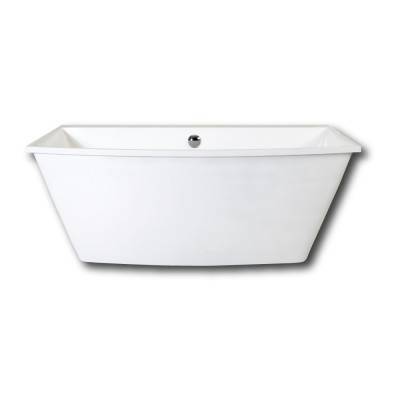 Будкрам купити STEP Ванна 1700х895, біла + сифон SIFVVArGrp (хром) ЗРАЗОК