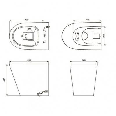 Будкрам купить 8590020 TOPIC Унитаз напольный супертонкие крышка soft close (2уп) 8590020 TOPIC Унитаз напольный супертонкие крышка soft close (2уп) 2