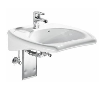 Будкрам купить  Vitalis Умывальник для лиц с ограниченными возможностями, 550х550мм, с переливом