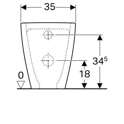 Будкрам купити Acanto Унітаз підлоговий Rimfree, глибина 51 см, білий Acanto Унітаз підлоговий Rimfree, глибина 51 см, білий 3