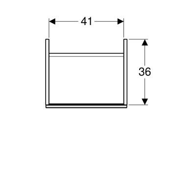 Будкрам купити Acanto Тумба під умивальник 45 см, з 1 дверц., корпус: лакований ультраглянець/білий, фасад: біле скло Acanto Тумба під умивальник 45 см, з 1 дверц., корпус: лакований ультраглянець/білий, фасад: біле скло 3
