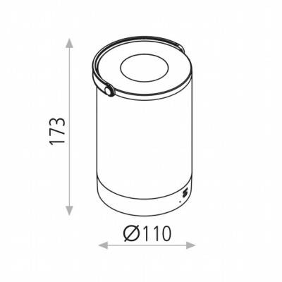 Будкрам купити Настільна лампа, white, LED 1x6W, 4200K Настільна лампа, white, LED 1x6W, 4200K 2