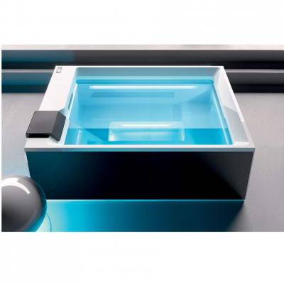 Будкрам купити Shadow Басейн 200x160x82h, білий/чорні панелі