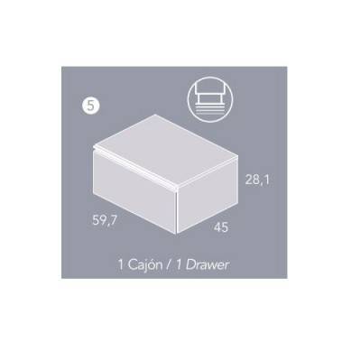 Будкрам купити VIDA Тумба 80, Sandy Walnut VIDA Тумба 80, Sandy Walnut 2