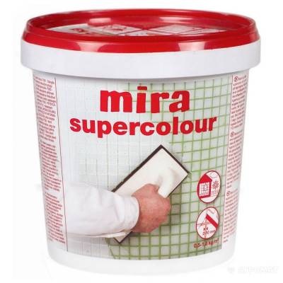 Будкрам купить Затирка mira supercolour №1900/1,2кг (терракот)
