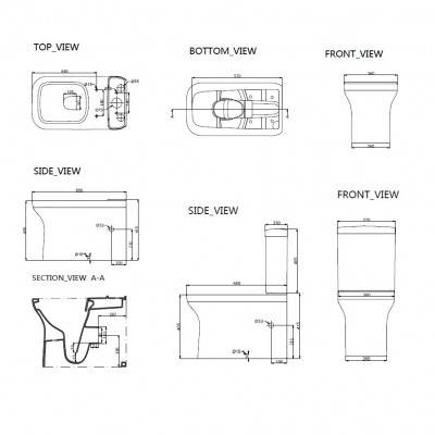 Будкрам купити CITY Компакт безобідковий + кришка quick-fix, soft-close (3пак) CITY Компакт безобідковий + кришка quick-fix, soft-close (3пак) 2