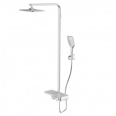 Будкрам купити CITY Термостатична душова система, хром
