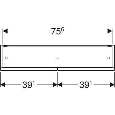 Будкрам купити Selnova Square Дзеркальна шафа з двома дверима, ширина 80см, колір білий глянець Selnova Square Дзеркальна шафа з двома дверима, ширина 80см, колір білий глянець 6