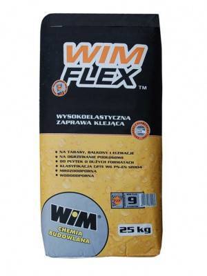 Будкрам купити Клей  WIM FLEX/25кг  (сірий) Клей  WIM FLEX/25кг  (сірий) 2