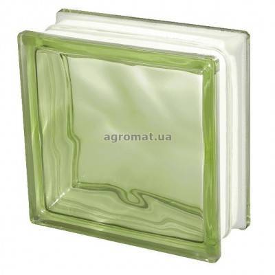 Будкрам купить Стеклоблок 1908 / W Green (GRI) зеленый Стеклоблок 1908 / W Green (GRI) зеленый 2