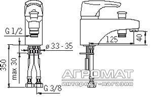 Будкрам купить 1946F New Saga Смеситель для ванны 1946F New Saga Смеситель для ванны 2