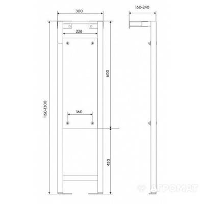 Будкрам купити 99093 IDOL Інсталяція для поручнів д/інвалідів 99093 IDOL Інсталяція для поручнів д/інвалідів 2