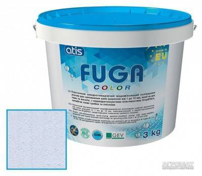 Будкрам купити Зат Atis Fuga Color A 170/3кг  світло-блакитний
