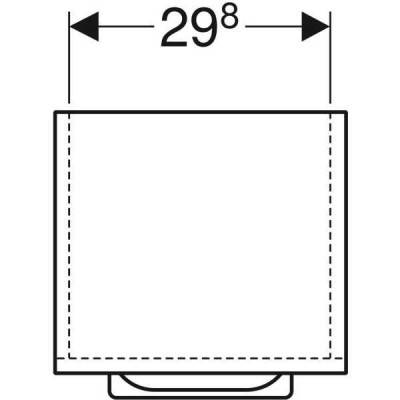 Будкрам купити Selnova Square Шафка з одними дверима, сторона відкривання ліва або права, ширина 33см, колір білий глянець Selnova Square Шафка з одними дверима, сторона відкривання ліва або права, ширина 33см, колір білий глянець 6
