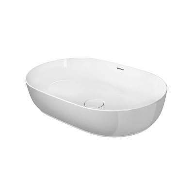 Будкрам купить 0379600000 LUV Раковина на столешницу 60cm с донным клапаном, белая