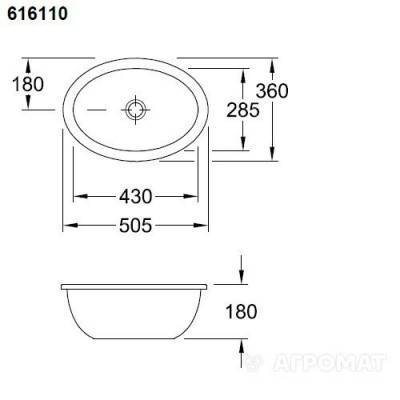 Будкрам купить 61611001 LOOP&FRIENDS Раковина 61611001 LOOP&FRIENDS Раковина 2