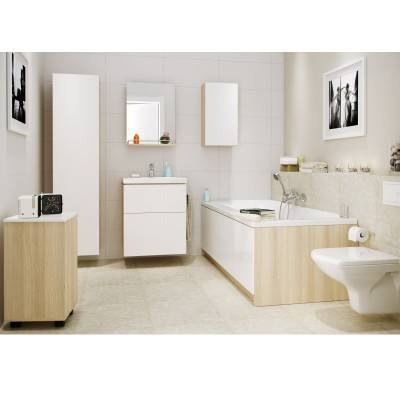 Будкрам купить SMART панель для ванны боковая, светлый Ясень SMART панель для ванны боковая, светлый Ясень 2