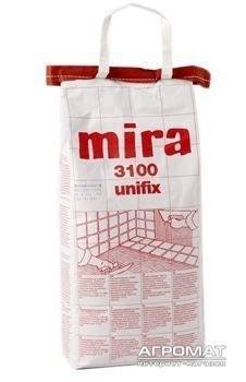 Будкрам купити Клей MIRA  №3100 UNIFIX (сірий)  15кг