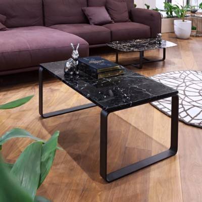 Будкрам купити Стіл журнальний RECTANGLE, мармур Marquina