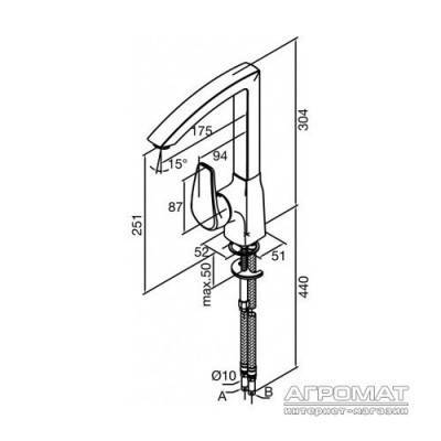 Будкрам купить 520000000 ELARA смеситель для кухни 520000000 ELARA смеситель для кухни 2