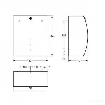Будкрам купить STRX670 STRATOS держатель туалетной  бумаги STRX670 STRATOS держатель туалетной  бумаги 2