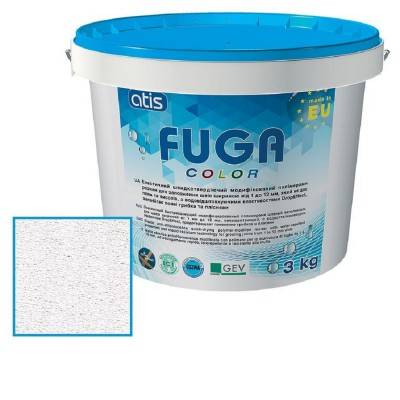 Будкрам купити Зат Atis Fuga Color A 100/3кг білий