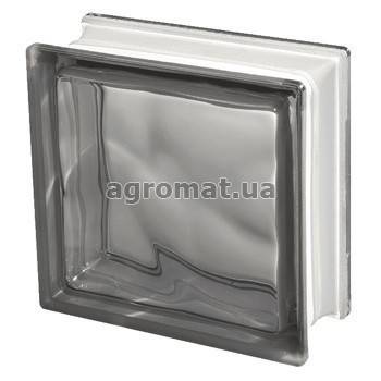 Будкрам купить Стеклоблок 1908 / W Grey серый прозрачный