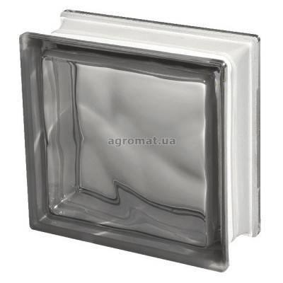 Будкрам купить Стеклоблок 1908 / W Grey серый прозрачный Стеклоблок 1908 / W Grey серый прозрачный 2