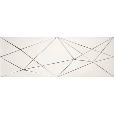 Будкрам купити DECOR ZIG ZAG WHITE декор