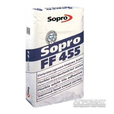 Будкрам купити SOPRO Клей FF-455/25кг білий