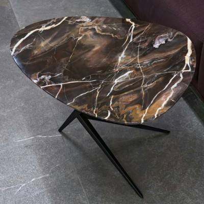 Будкрам купити Столик BIRD, мармур Confusion Dark