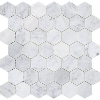 Будкрам купить C-MOS HEXAGON BIANCO CARRARA POL