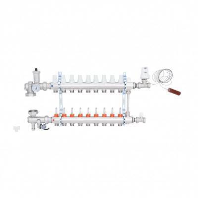 Будкрам купити Колекторна група Icma 3/4" 9 виходів, з витратоміром №A2K013 Колекторна група Icma 3/4" 9 виходів, з витратоміром №A2K013 5