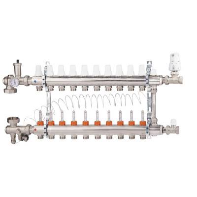 Будкрам купить Коллекторная группа Icma 3/4" 10 выходов, с расходомером №A2K013