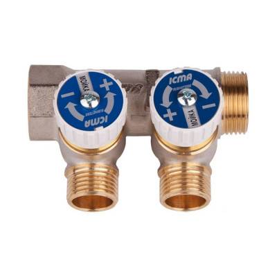 Будкрам купити Колектор Icma 1" 2 виходи №229