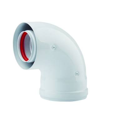 Будкрам купити Кут коаксіальний 90 ° 60х100 (Condensing)